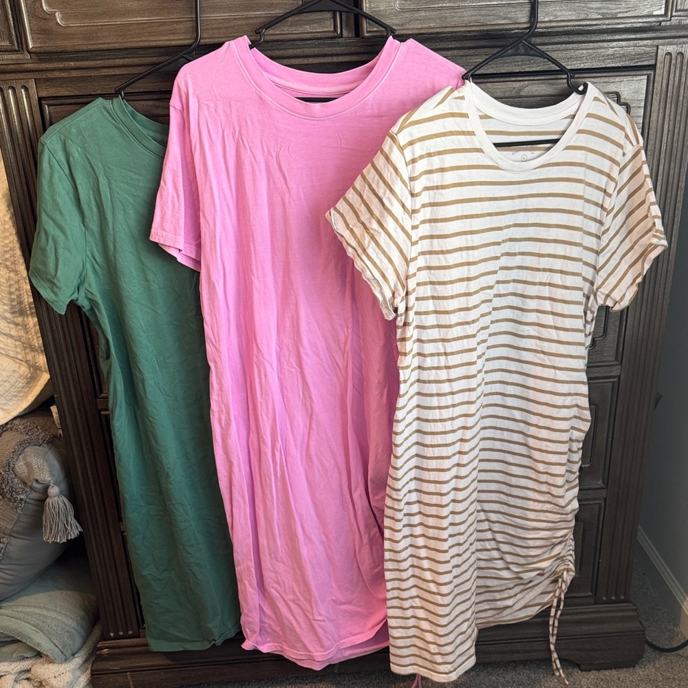 3 Women’s Dresses - Adjustable Tie Up Sides